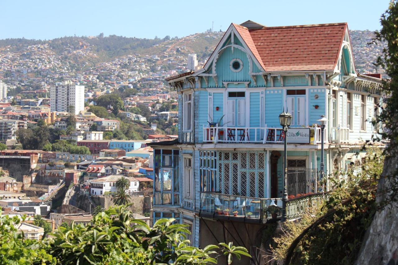 מלון וואלפאראיסו Casa Cuatro Vientos מראה חיצוני תמונה